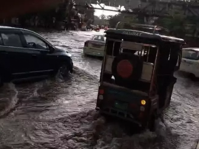 इंदौर में बारिश