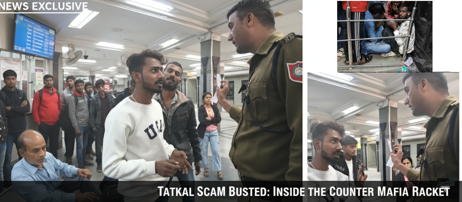 Bhopal Tatkal Ticket Scammers
